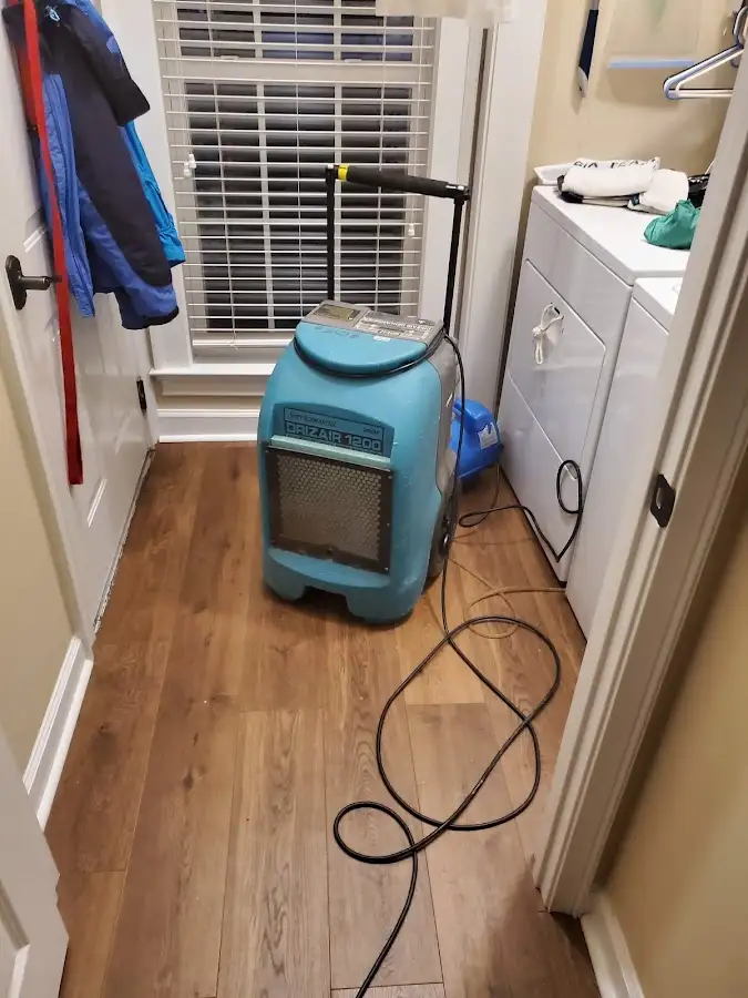 Commercial dehumidifier deployed for Crawl Space Restoration in Soquel