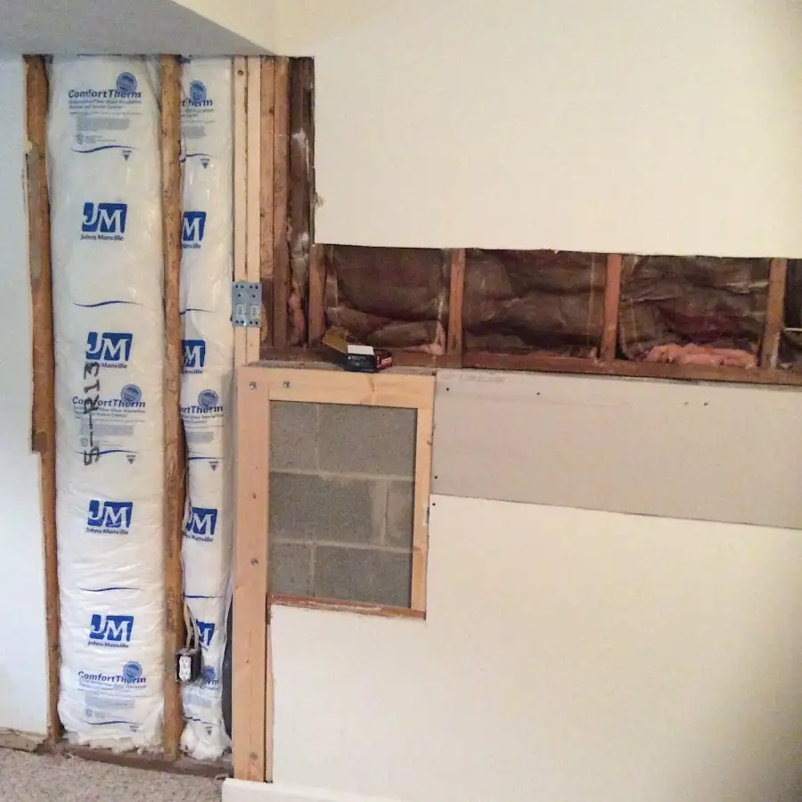 Wall insulation replacement during Structural Drying in Soquel